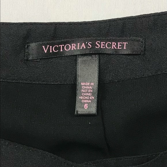 Victoria’s Secret Black Shorts w/Lace Trim - 6 - Picture 6 of 9